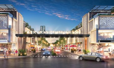 Cổng vào TNR Grand Long Khánh Đồng Nai